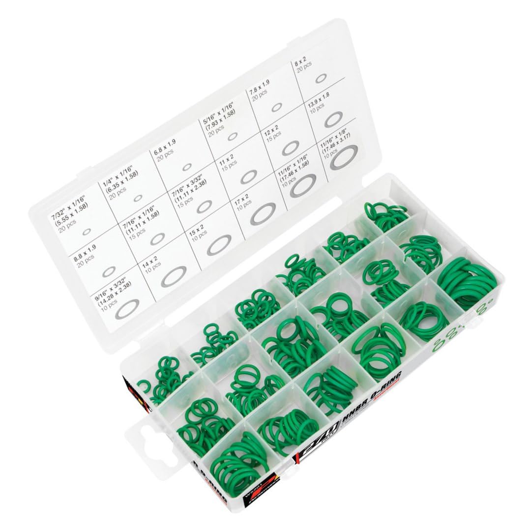 HNBR O-Ring Assortment Kit 270 Pc