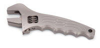 AN WRENCH ADJUSTABLE ALUMINUM GRAY ANODIZE
