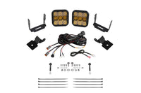 Stage Series Diode Dynamics A-Pillar Pod Kit compatible with Polaris RZR Pro 2020-2023, SS5 Sport Yellow Combo