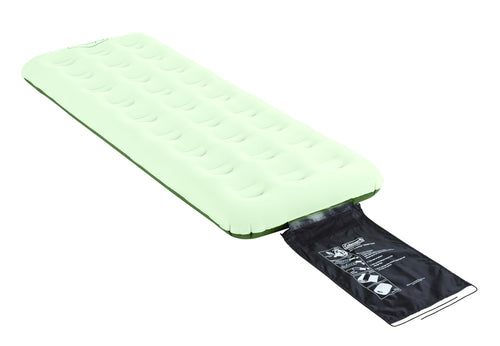 Coleman Single-High Twin EasyStay Plus Air Mattress, ComfortStrong Coil Construction for Superior Support & AirTight System for Leak-free Night
