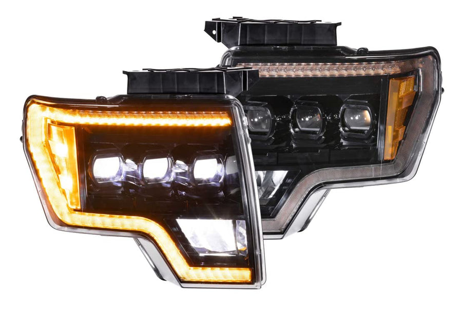 Morimoto XB LED Headlights Pair of Headlight Assemblies Fits Ford F150 (09-14) Plug and Play