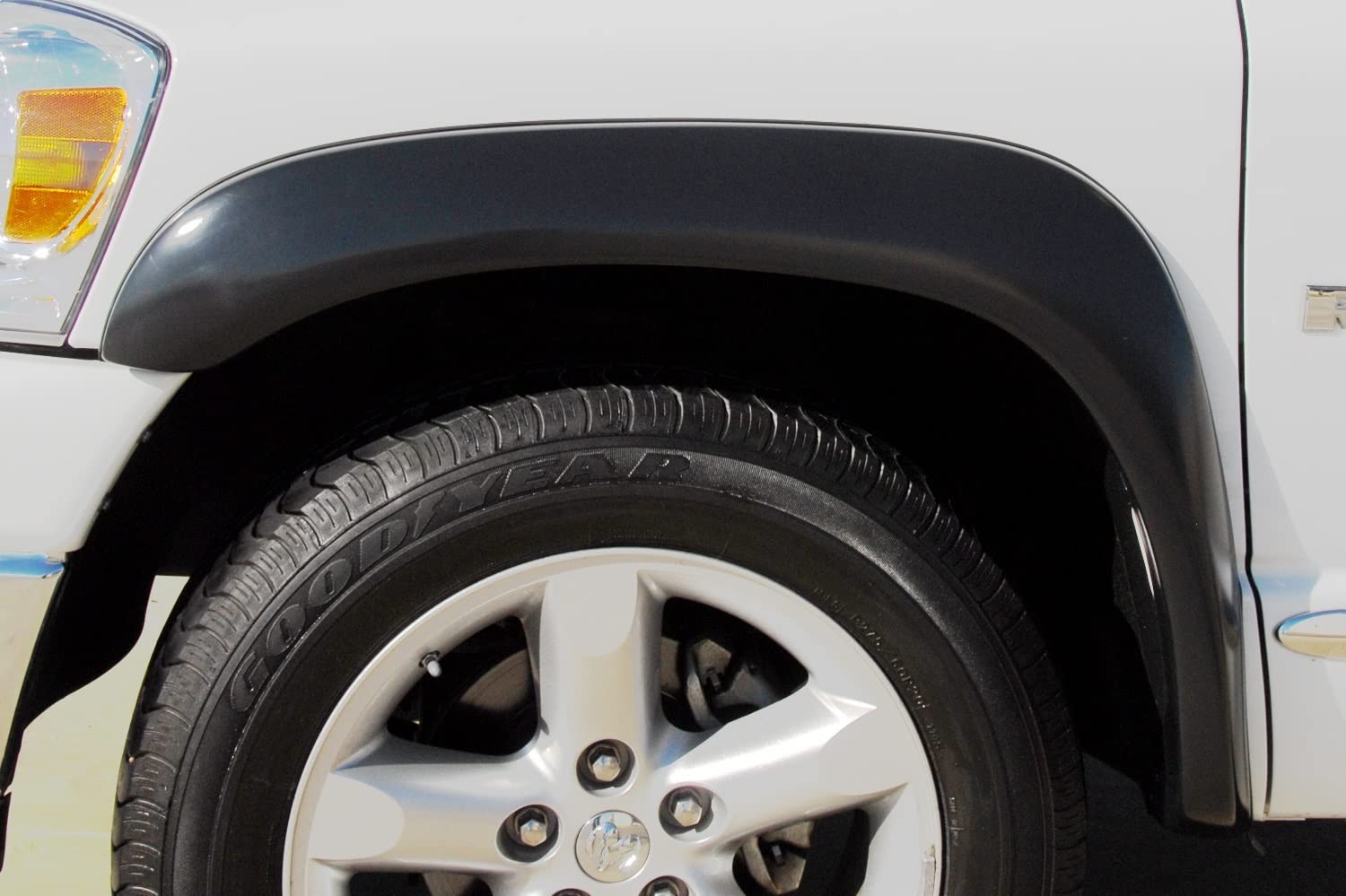 Lund Elite Series Black Extra Wide Style Standard Front Fender Flare - 2 Piece EX203SA