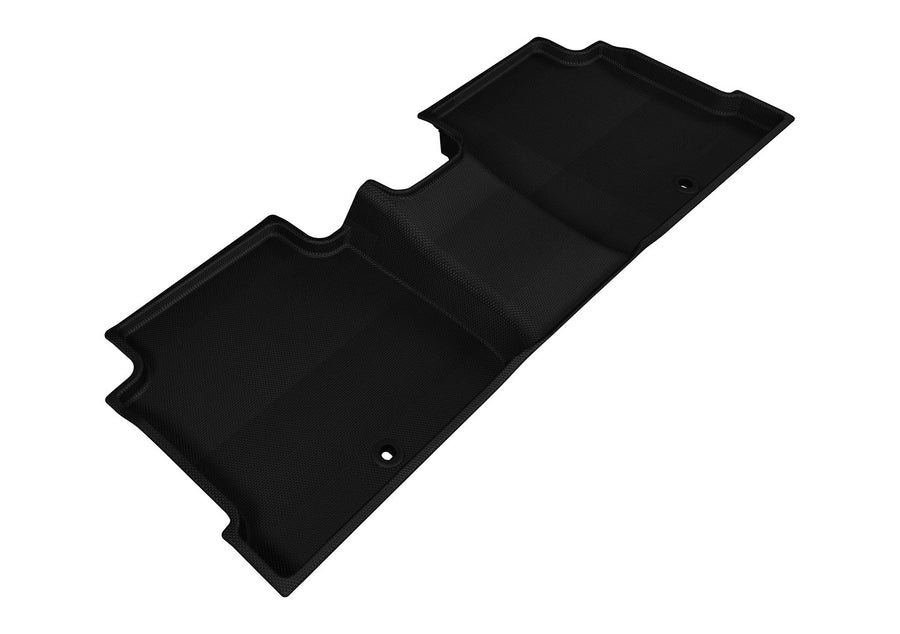 Second Row 3D MAXpider Custom Fit Floor Mat for Select Hyundai Sonata Models - Kagu Rubber (Black)