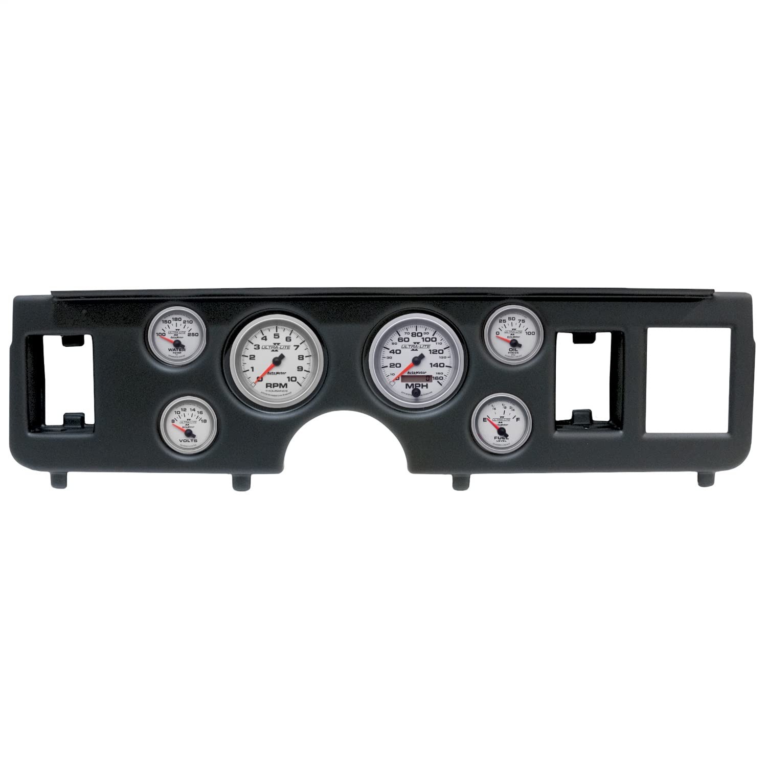 AUTO METER Direct Fit Dash Kit 2917-14, (3 3/8" X2, 2 1/16" X4), Ford Mustang 79-86, Ultra-Lite Ii