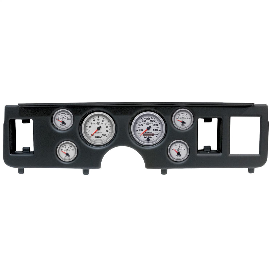 AUTO METER Direct Fit Dash Kit 2917-14, (3 3/8" X2, 2 1/16" X4), Ford Mustang 79-86, Ultra-Lite Ii