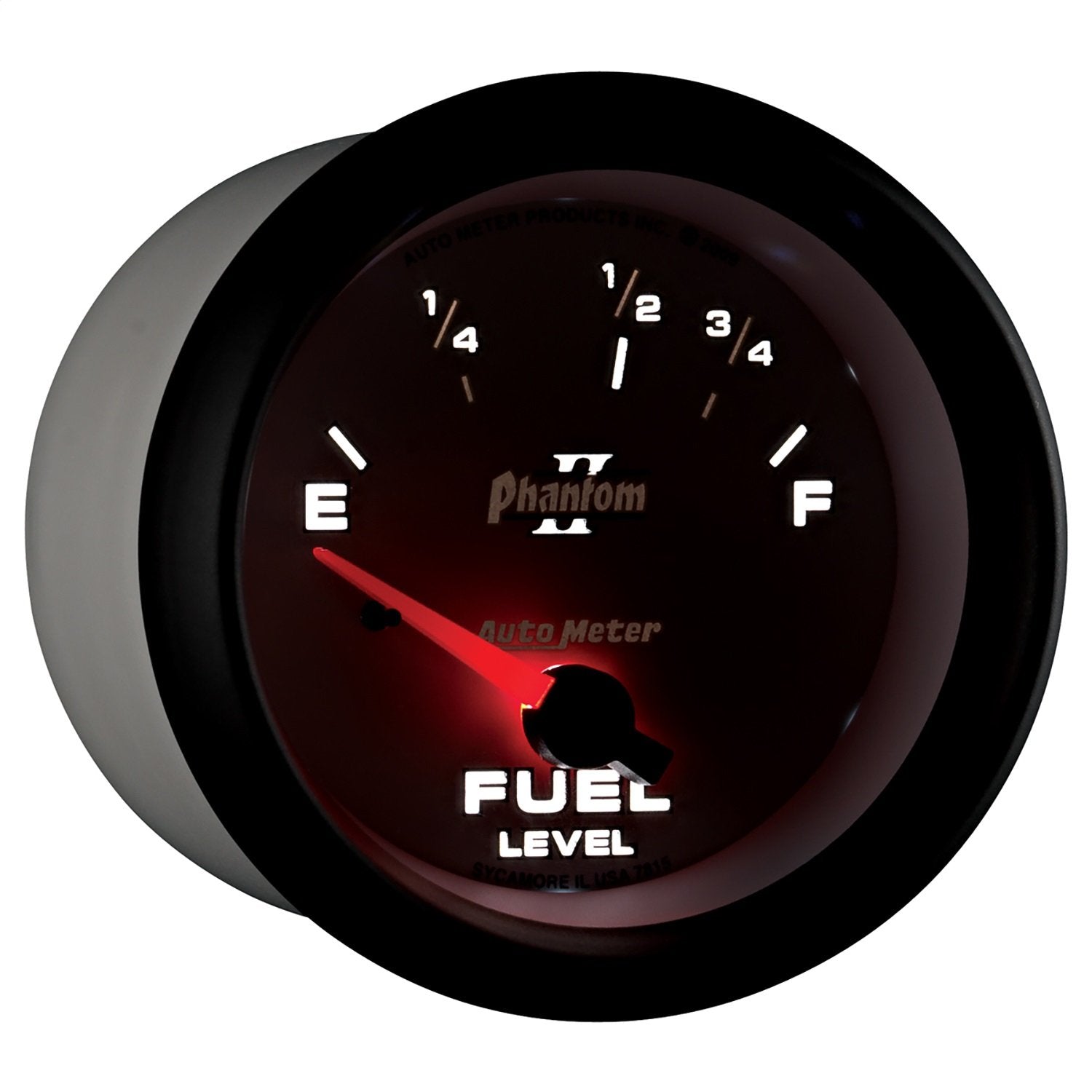 Auto Meter Phantom II 2-5/8" 73 E/ 10 F Short Sweep Electric Fuel Level Gauge 7815