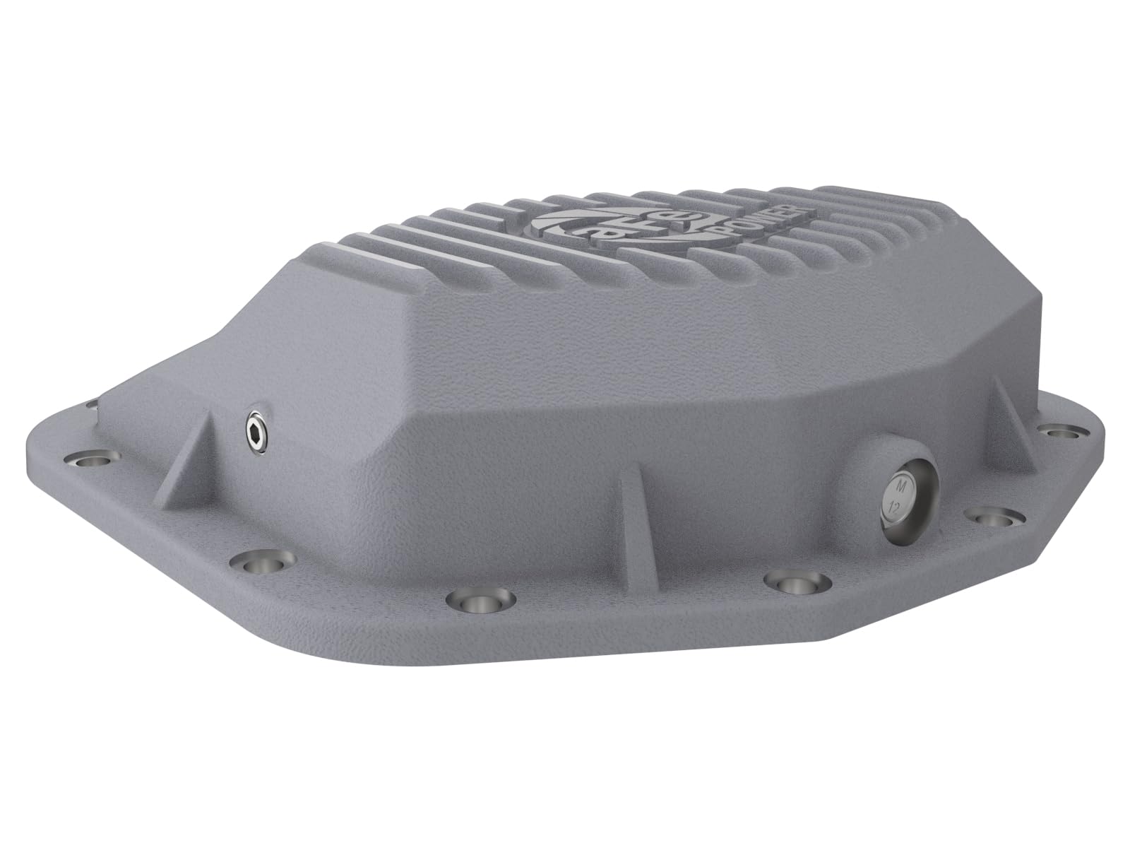 aFe POWER Rear Differential Cover Street Series Raw w/Machined Fins - #46-71280A - RAM 1500 TRX 21-24/1500 RHO 2025