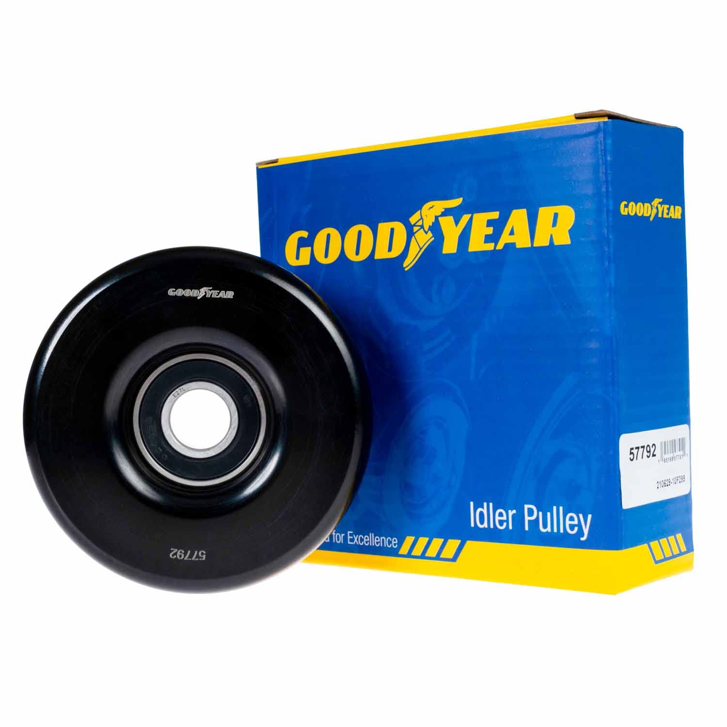 Serpentine Belt Goodyear 57792 Drive Idler or Tensioner Pulley