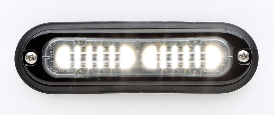 Whelen, ION, Ultra Thin, T-Series, Super-LED, Flush Surface Mount, Light Head, White, Part# TLIC