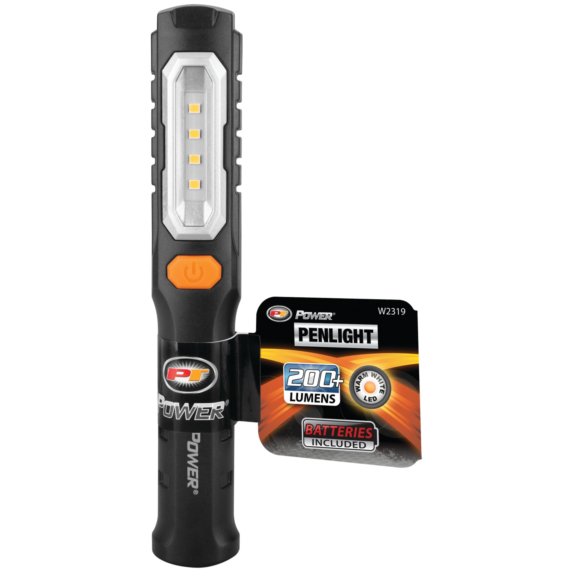 W2319 Performance Tool 200+LM LED Penlight, 200 Lumens, Lightweight Housing, Up to 15 Hours of Runtime, Black