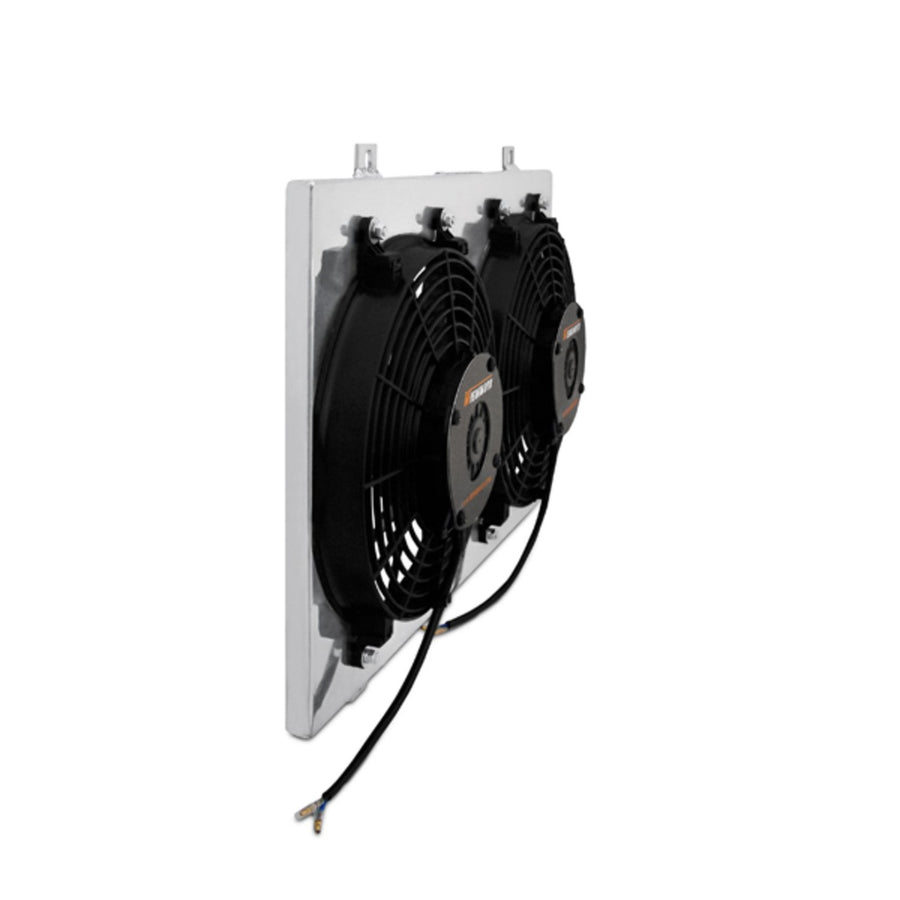 Mishimoto Performance Aluminum Fan Shroud MMFS-RX-LS Fits LS-Swapped Mazda RX-7 1993-1997 Silver
