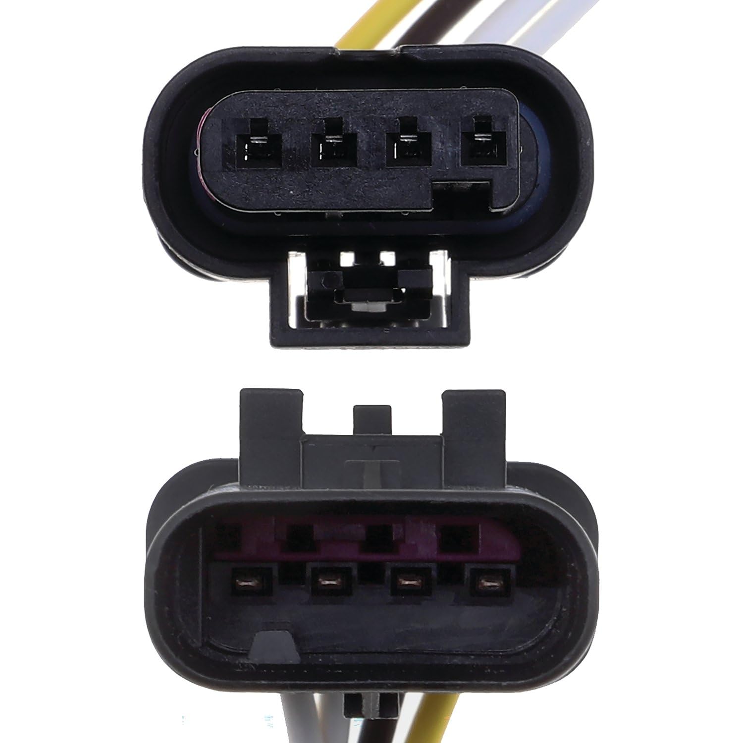 T-One Tekonsha 118891 Custom Harness, 4-Way Flat, w/Circuit Protected ModuLite HD Module, No Cutting or Splicing Required, Weather Resistant