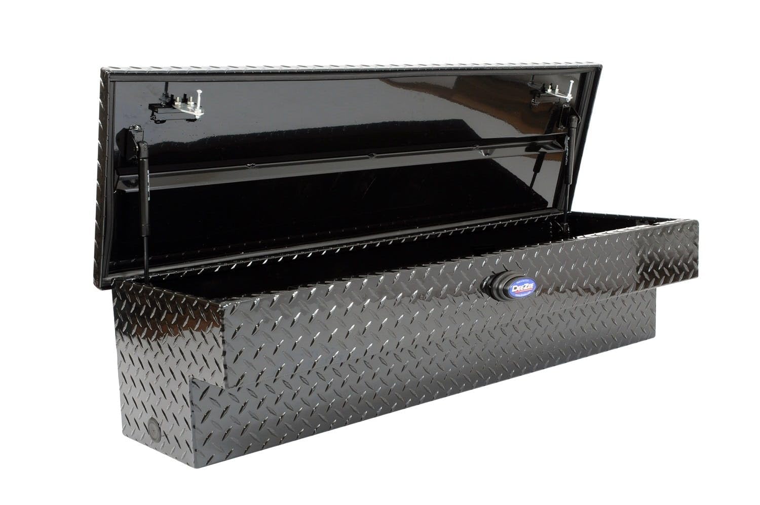 Dee Zee Gloss Black Blue Label Side Mount Tool Box DZ9748B