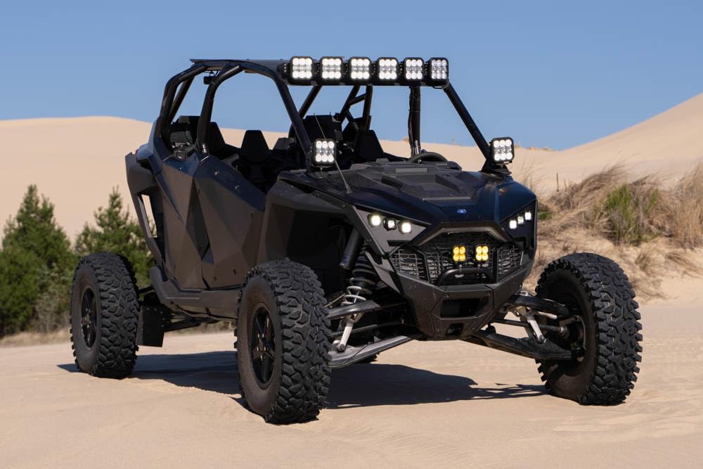 Diode Dynamics A-Pillar Pod Kit Stage Series compatible with Polaris RZR Pro 2020-2023, SS5 Pro Yellow Combo