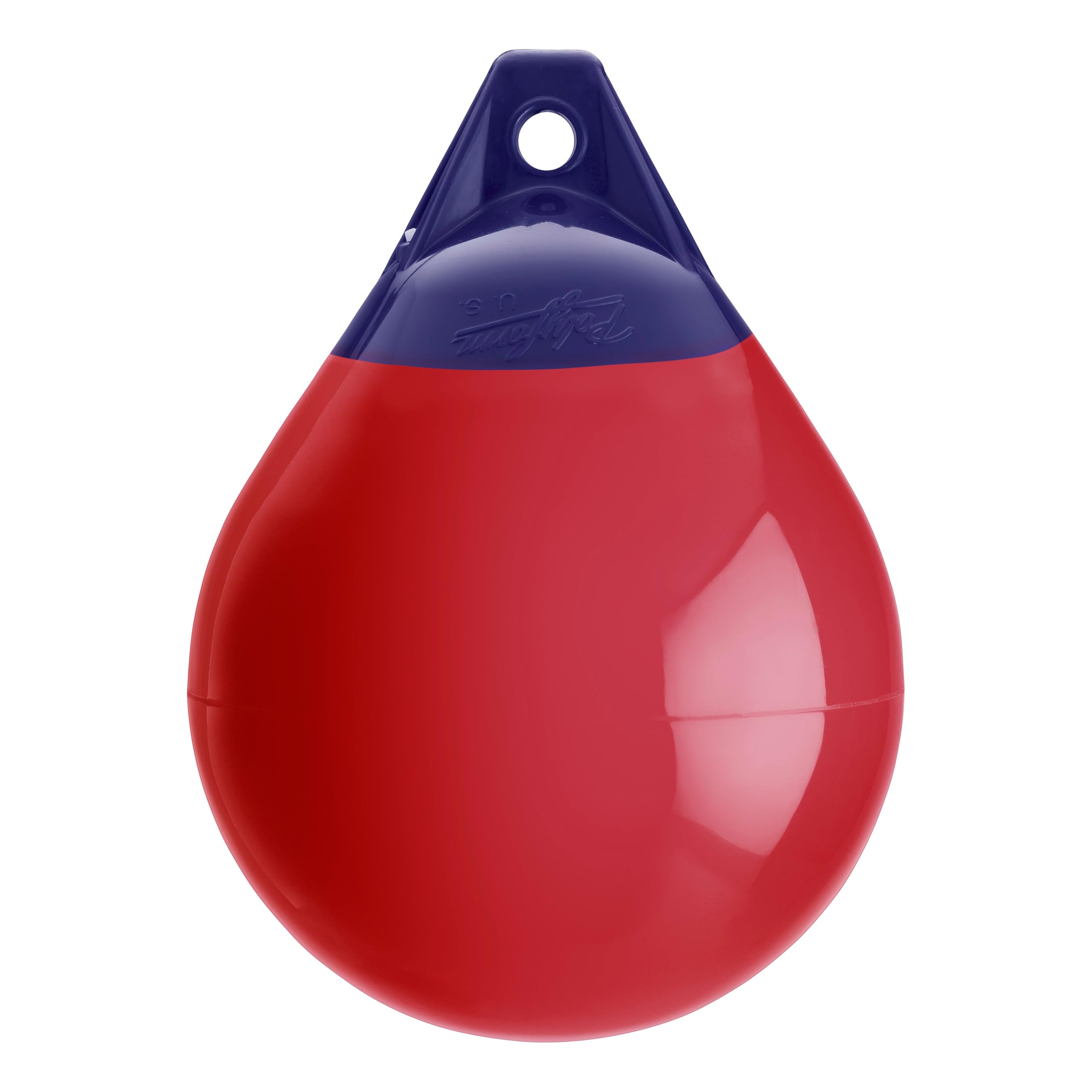 A-2 Standard Blue Ropehold Polyform Buoy - Classic Red