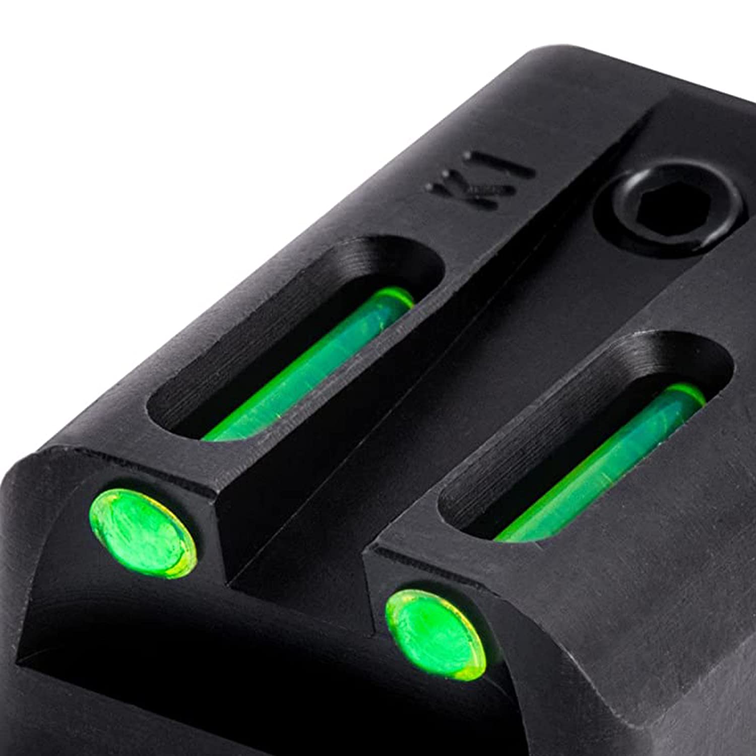 Fiber-Optic TRUGLO Handgun Night Sight | Compact Durable Snag-Resistant High-Visibility Red Front & Green Rear Sight, Compatible with Kimber Handguns