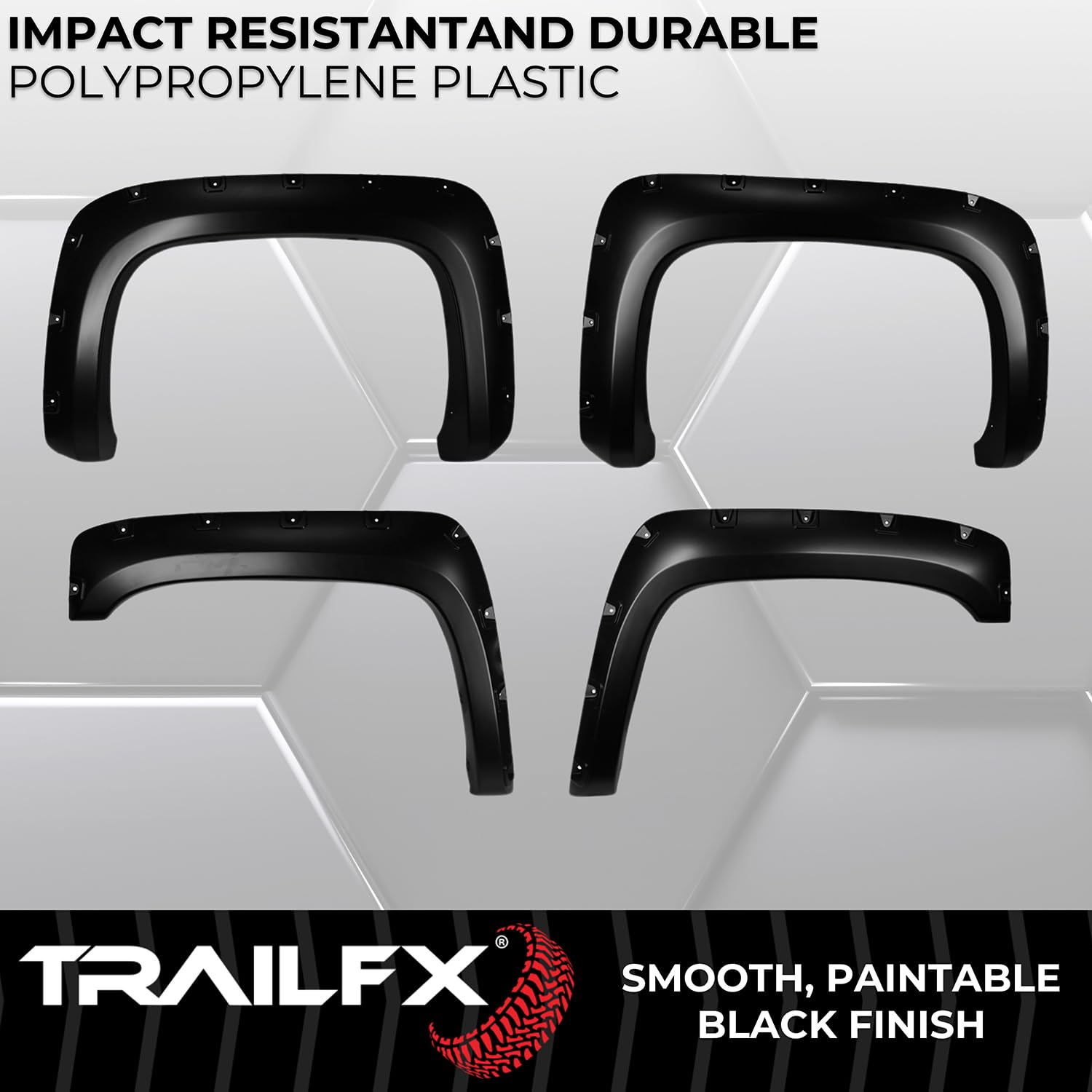 Pocket Style Trailfx Flare Smooth Set Of 4