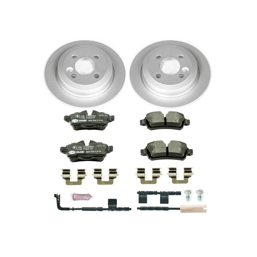 Rear Power Stop ESK6281 Euro-Stop Brake Kit Mini Cooper For Mini Cooper 2007-2010 [Model Specific]