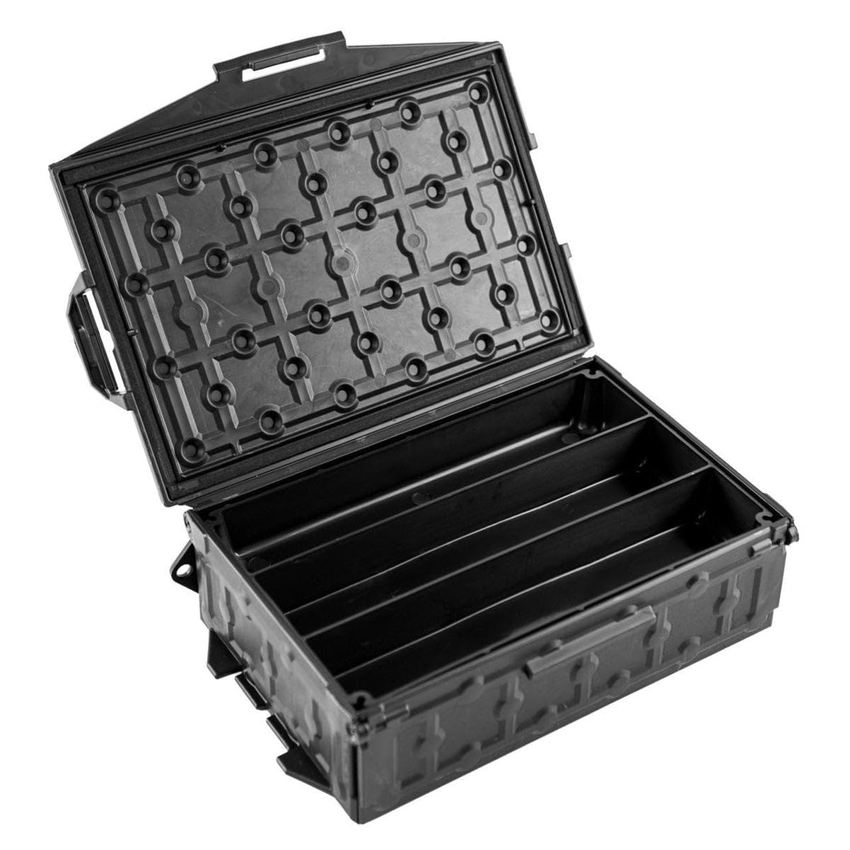 TracPak YakAttack 5x1 Inserts Two Pack | Half-Depth Organizers for Stackable Storage Box | 5 Compartments Each | Includes Stacking Tabs | Fits TracPak System | Made in USA