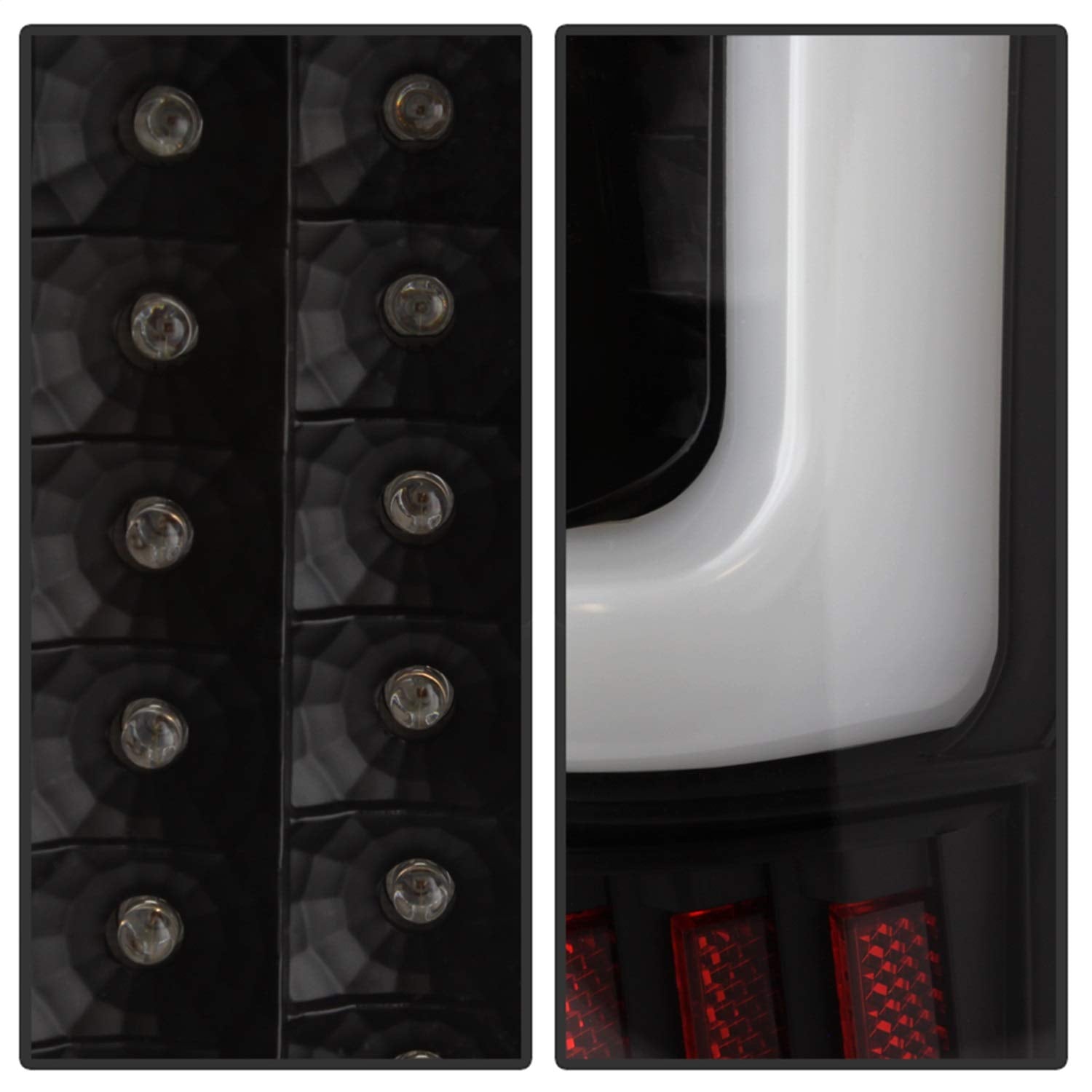 Spyder Alt-On-Nti04-Lbled-Bk Tail Light Xtune