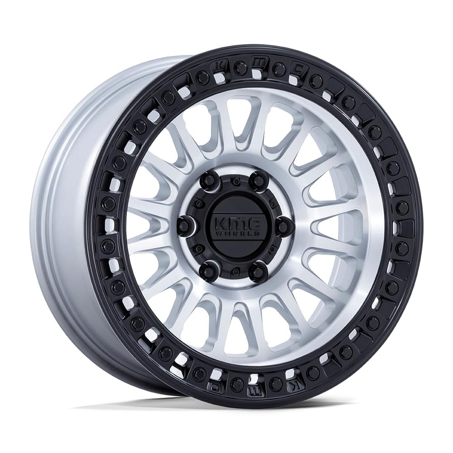 KMC Wheels 18X9 IMS 8X1805.71 MACHINED W/ BLACK LIP - KM552DB18908818