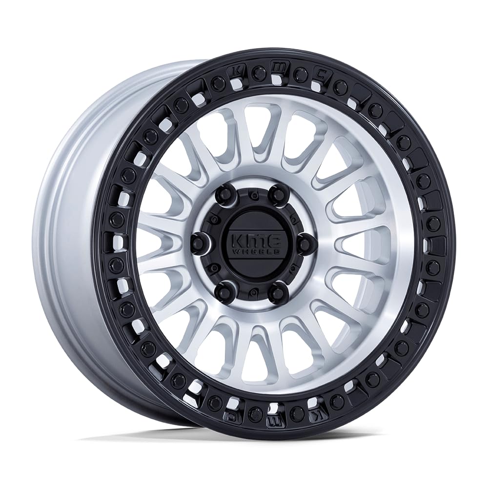 KMC Wheels 18X9 IMS 8X1705.71 18mm MACHINED W/ BLACK LIP - KM552DB18908718