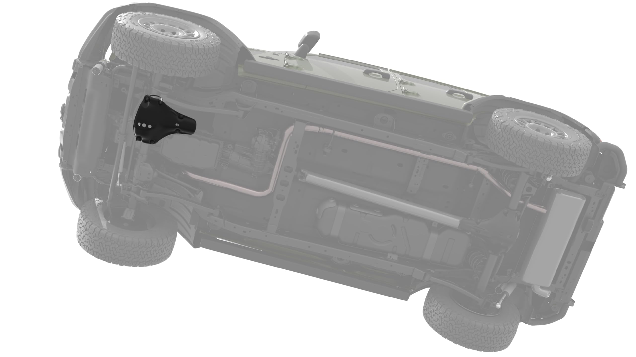 Front Differential Skid Plate AEV for JL Wrangler & JT Gladiator