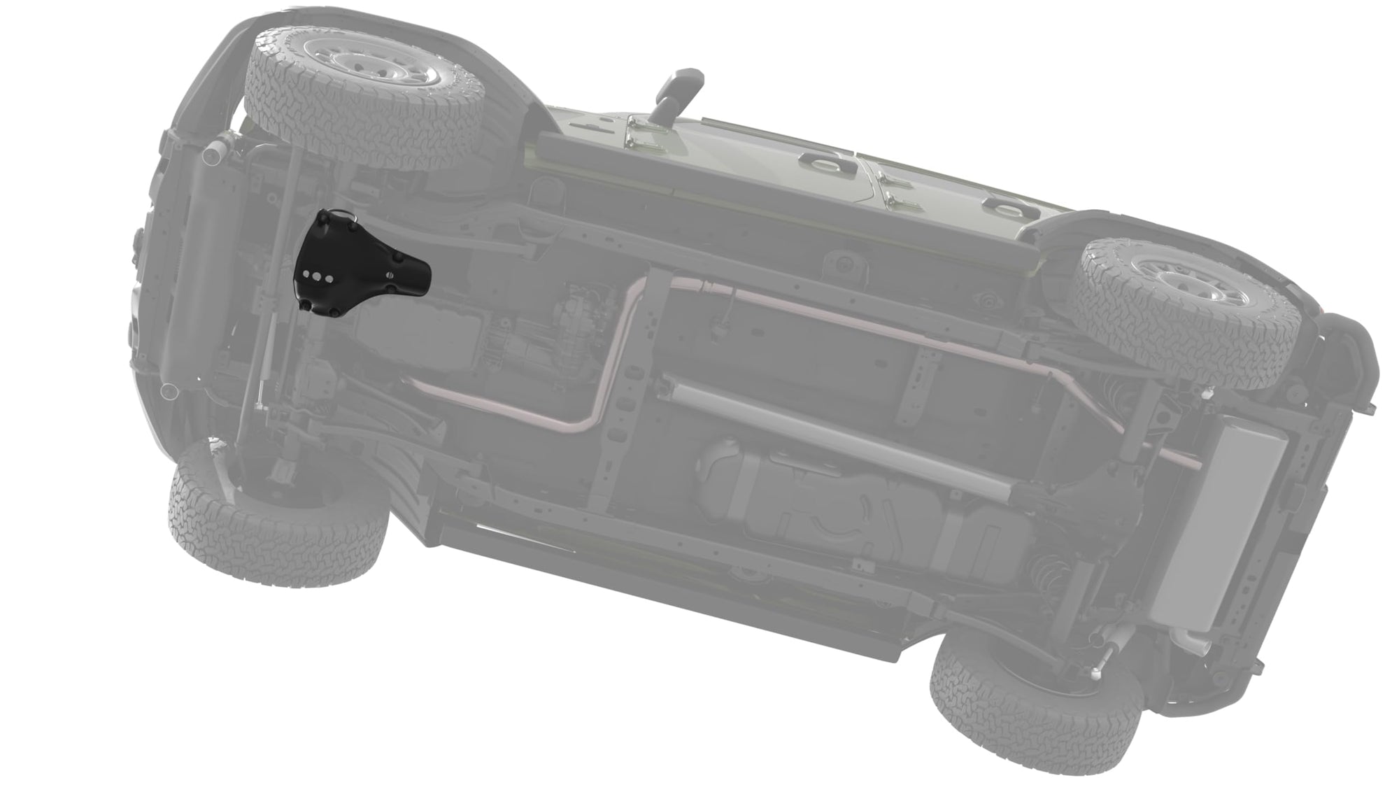 Front Differential Skid Plate AEV for JL Wrangler & JT Gladiator