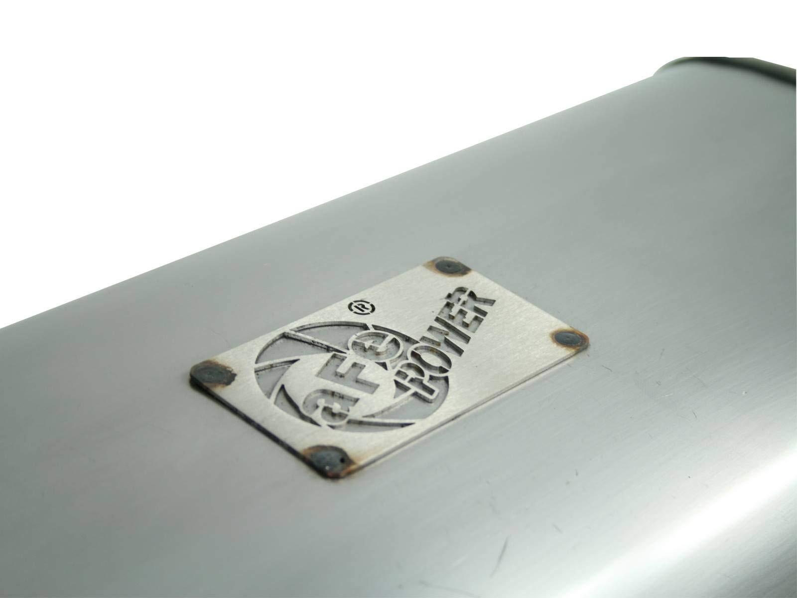 MACH Force XP aFe 49-43043-B Stainless Steel Cat-Back Exhaust System with Black 3" Tip for Ford F-150 V8 4.6/5.4L