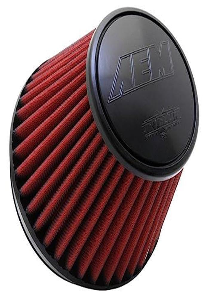 6" Inlet AEM 21-209EDK x 5" Element Dryflow Air Filter