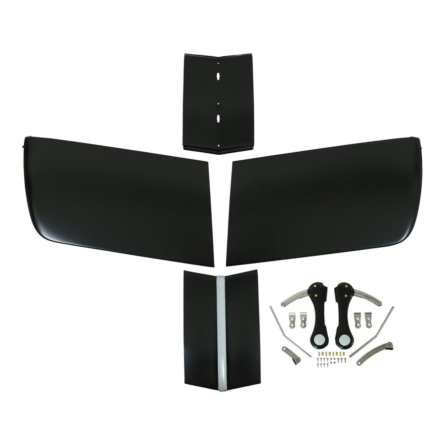 Fulton Style Brothers Trucks WSV53ST Outside Windshield Visor - Steel