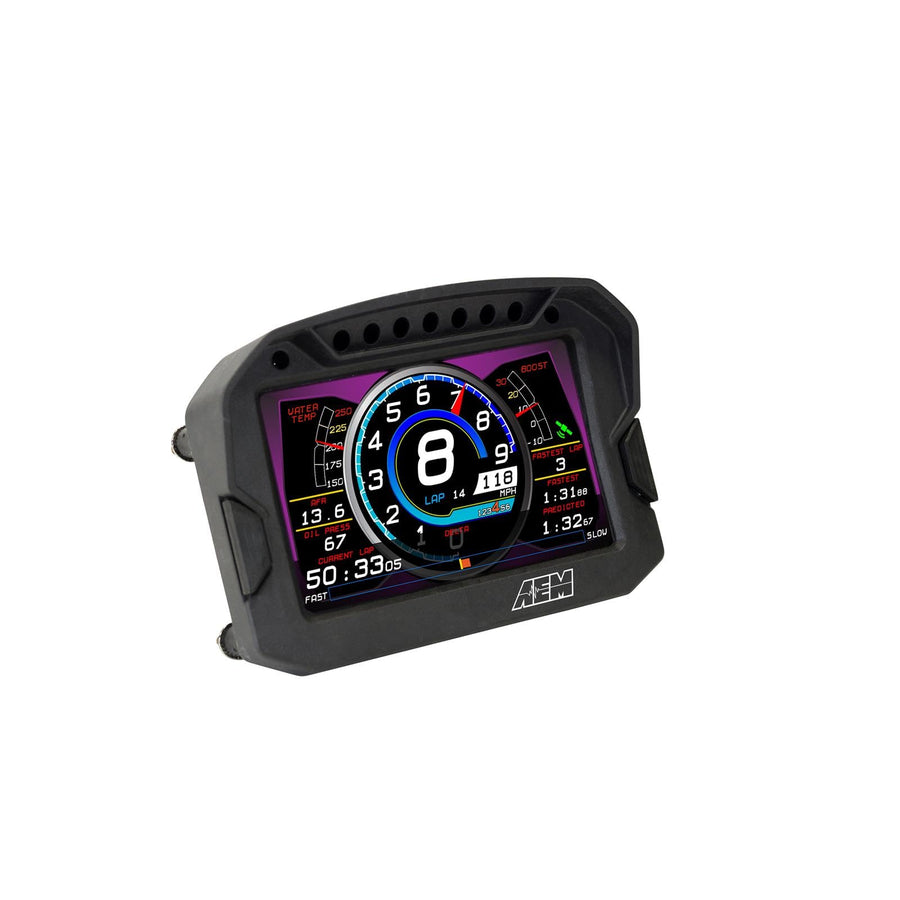 CD-5L AEM 30-5601 Carbon Logging Digital Dash Display (Non-GPS Enabled)