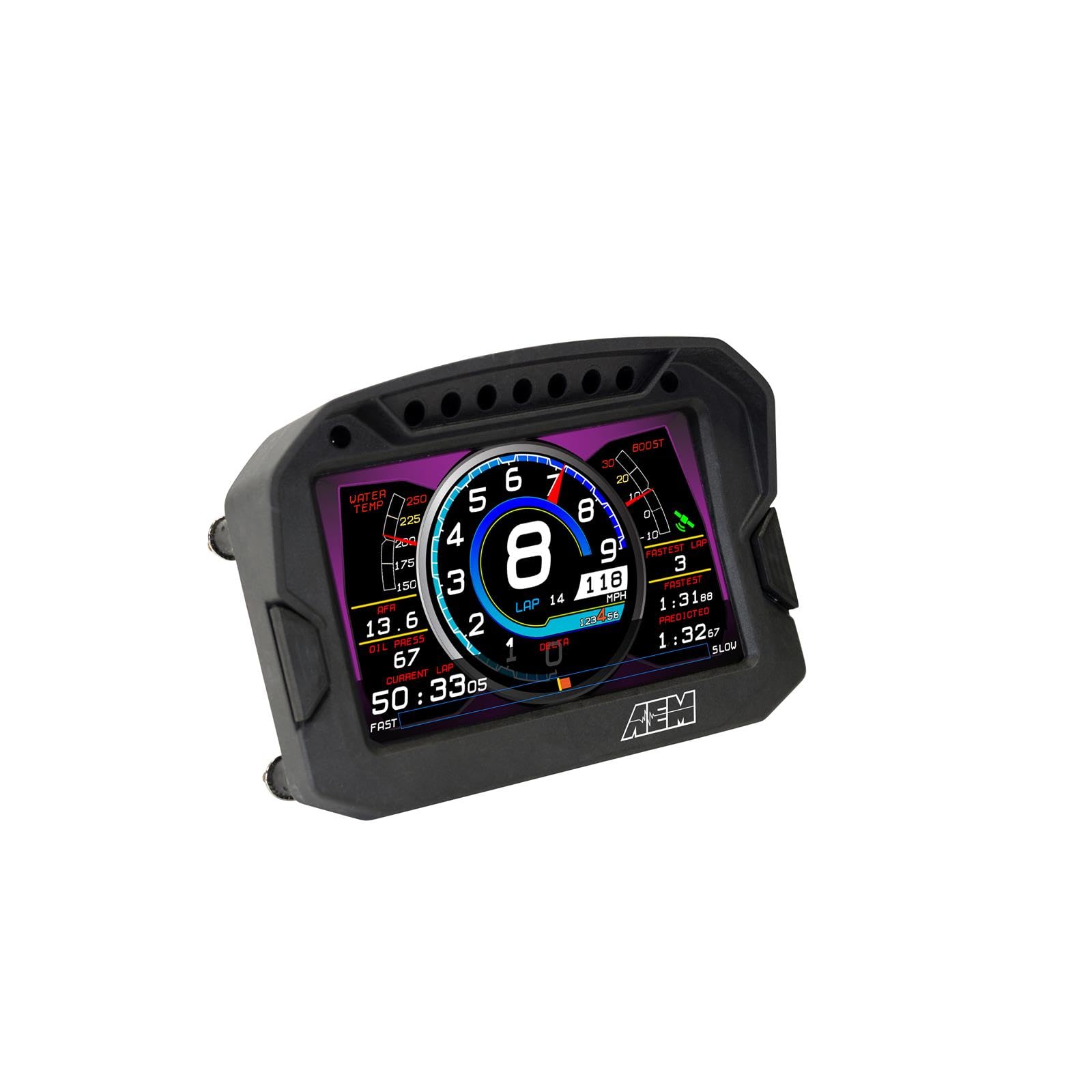 CD-5L AEM 30-5601 Carbon Logging Digital Dash Display (Non-GPS Enabled)