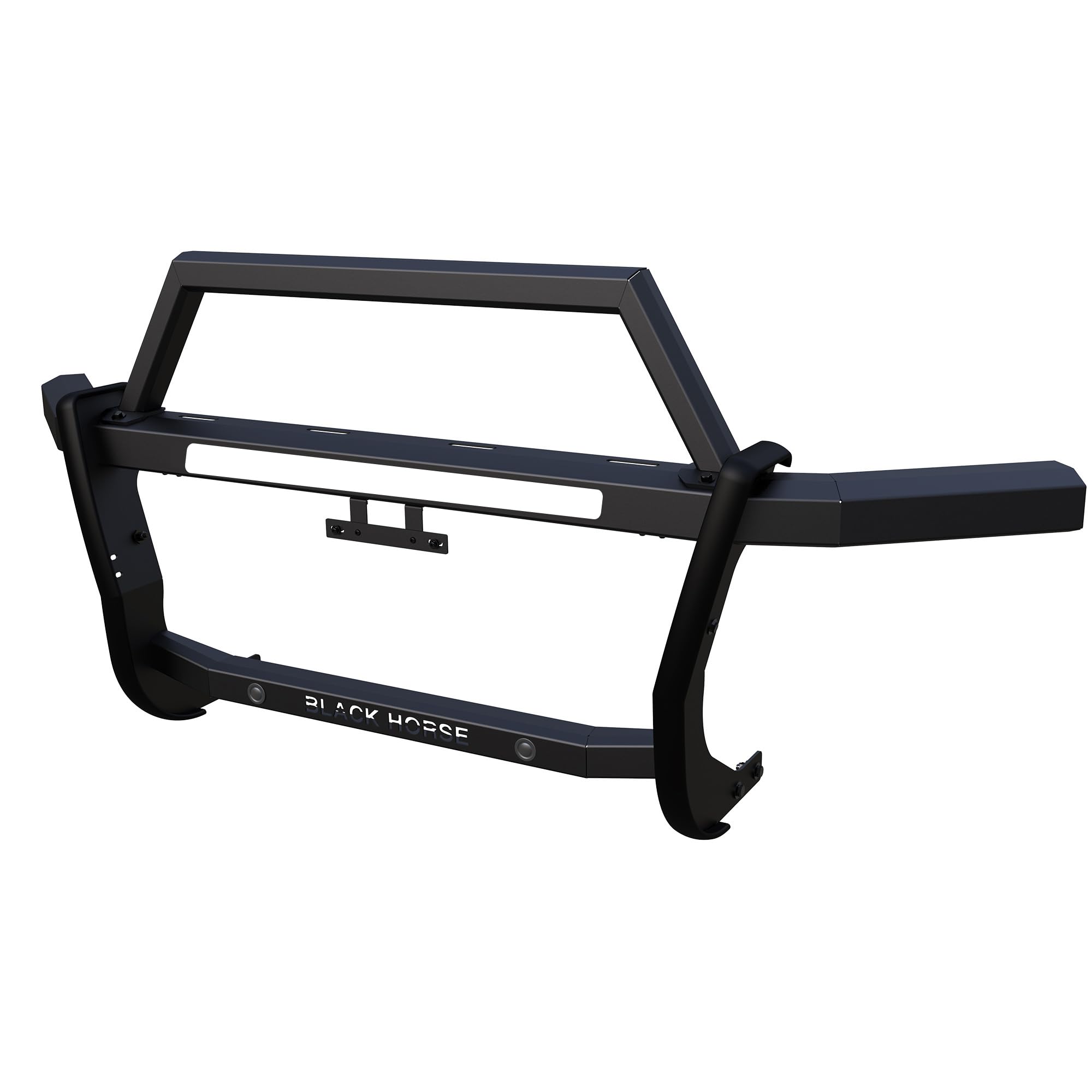 Rambler Black Horse Grille Guard Modular Compatible with 2022-2024 Nissan Frontier-RAGN01