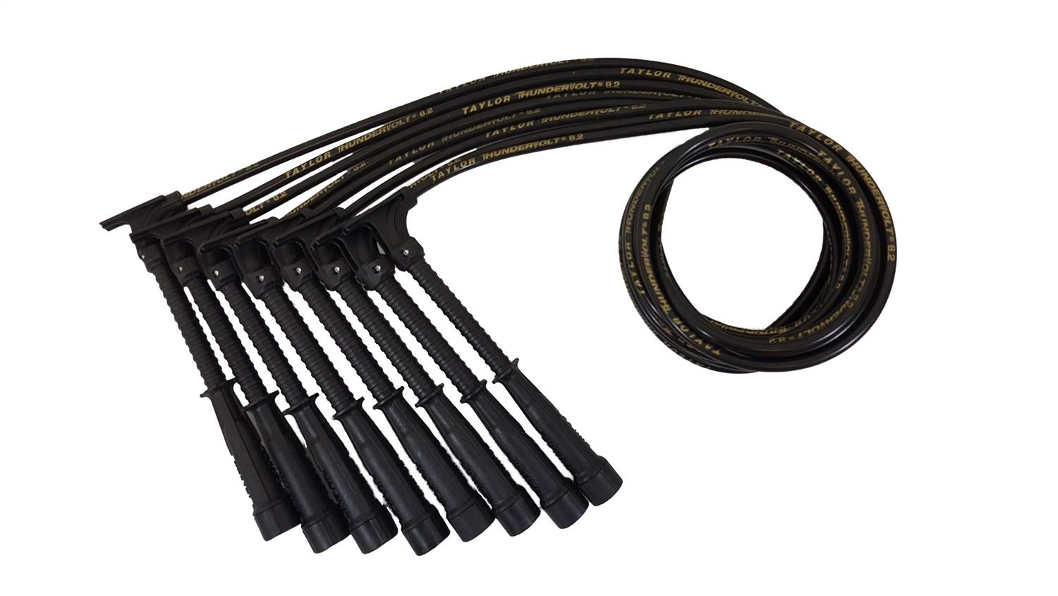 Thundervolt 8.2 Race Hemi Universal Wire, Black Taylor Cable 82092