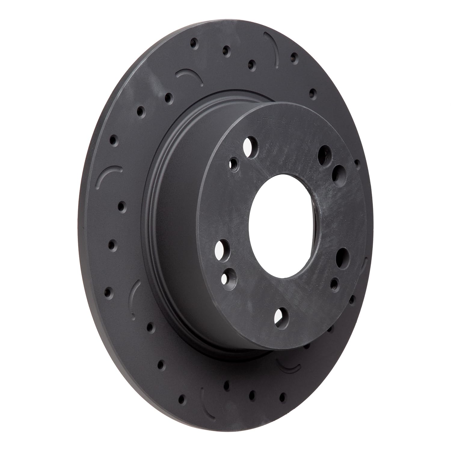 Hawk Performance Talon Cross-Drilled and Slotted Solid Rotor, 10.23 in. Diameter, 1.92 in. Height