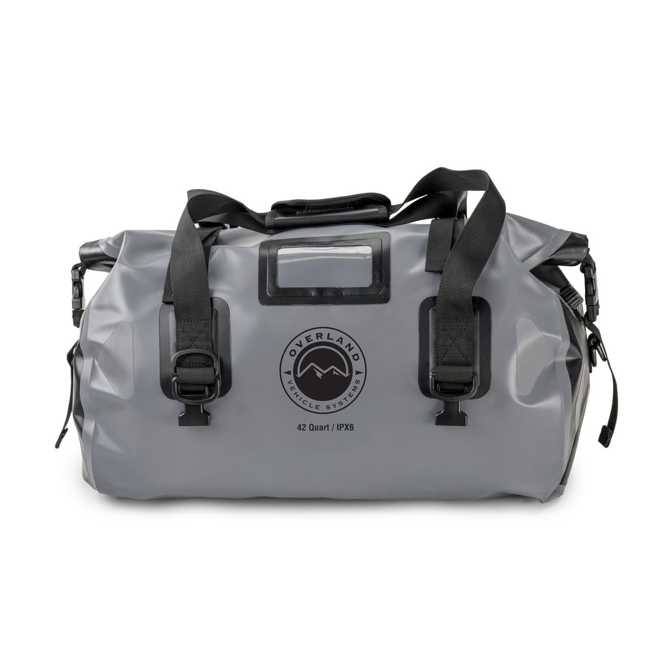Portable Overland Vehicle Systems Dry Storage Bags (42 Quart Capacity) - Premium 1000D Construction - IPX6 Rated Waterproof Dry Bag - Heavy Duty Buckles with Robust Nylon Straps