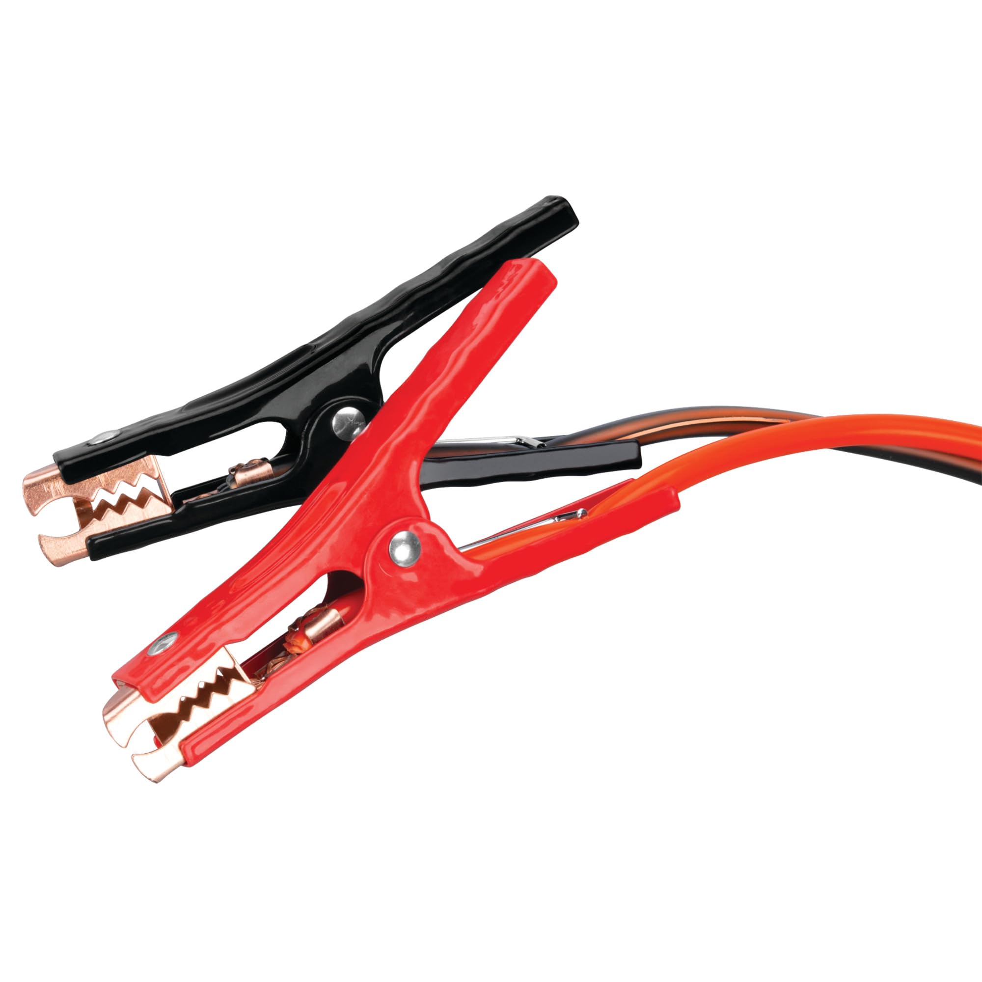 6GA Performance Tool W1668 16 ft. Battery Jumper Cables - Rubber-Coated 100% Copper Cables, Color-Coded Alligator Jaws, Heavy Duty