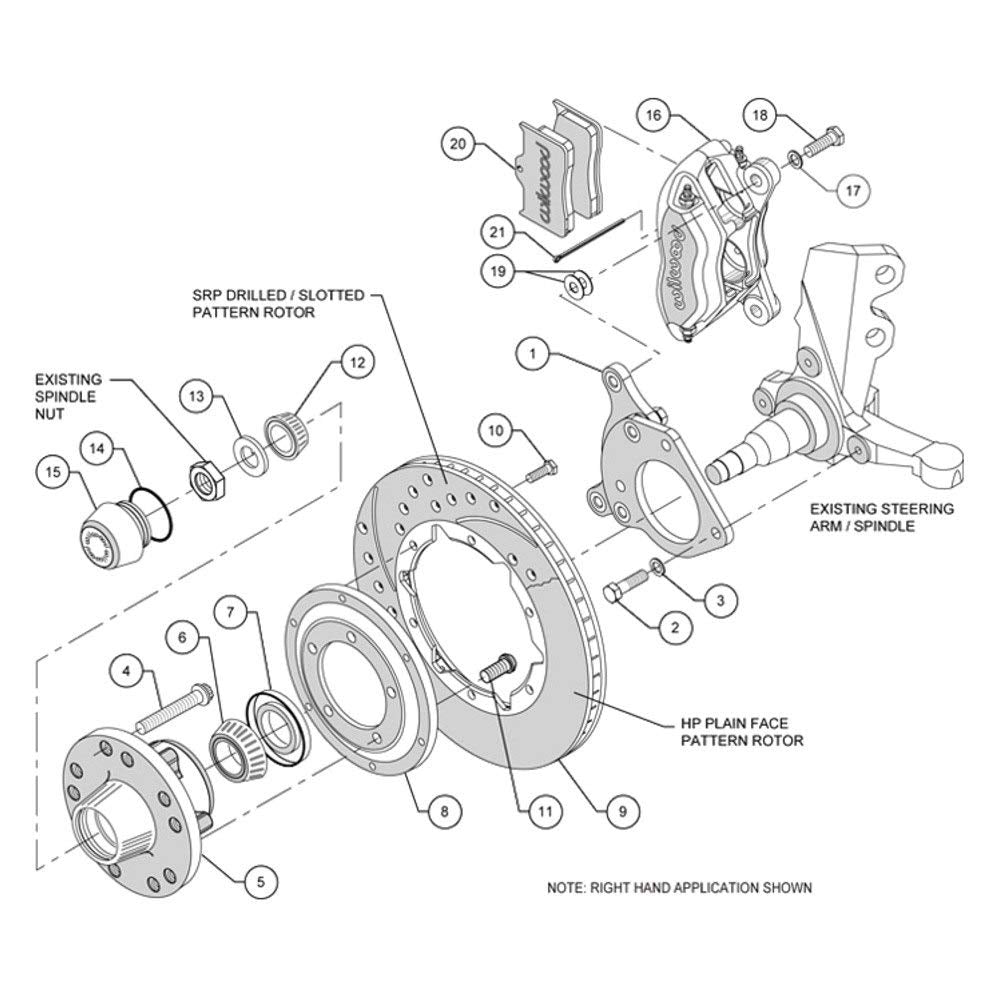 Red FDLI Front Kit,11.00"