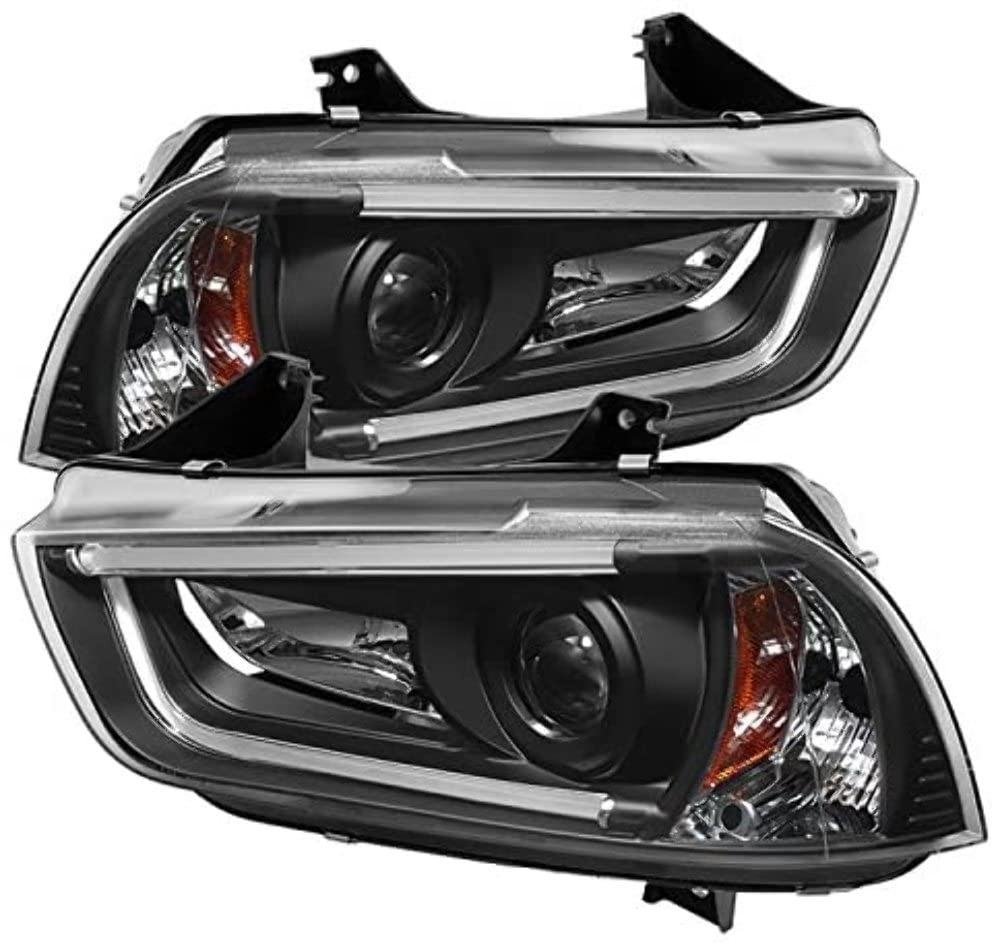 Black/Clear Spyder Auto 5074201 Projector Style Headlights