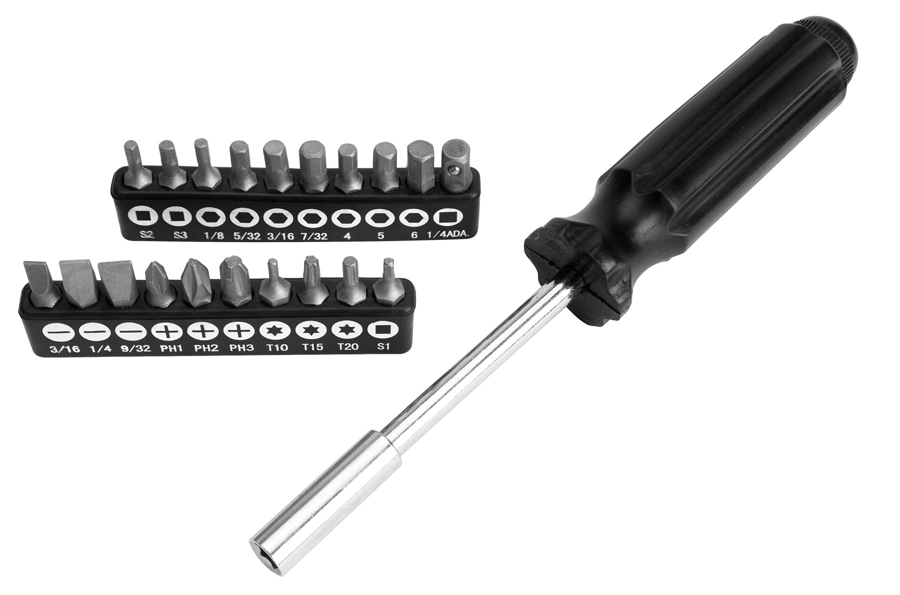 Multi-Use Tool Set Performance Tool W1193 SAE/Metric, General Household Hand Tools, Auto Repair Tool Set, with Plastic Toolbox Storage Case, Gray, 119-Pieces