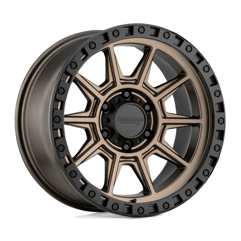 AR202 American Racing 18X9 6X5.5 M-BRZ BLK LIP 00MM - AR20289068600