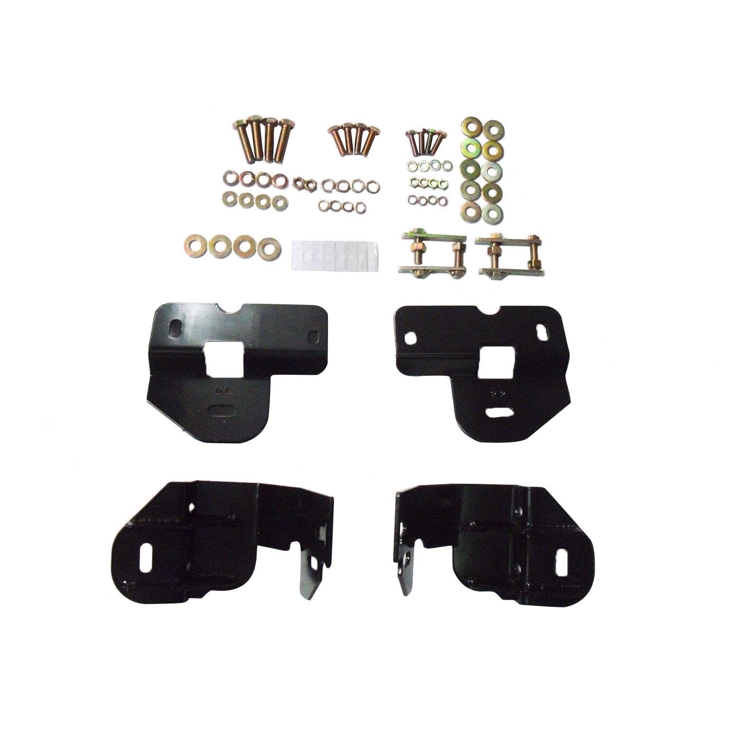 Platinum 4 Westin Oval Nerf Bars fits 2009-2014 F150 SuperCrew Black Pair