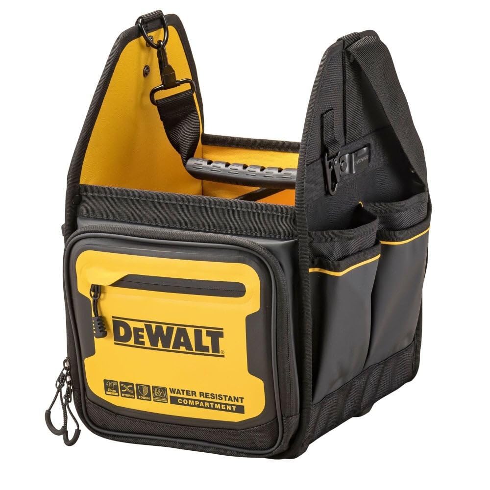 DEWALT Electrician Tool Bag, Storage and Organization, Durable and Water Resistant, 11 Inch (DWST560105)