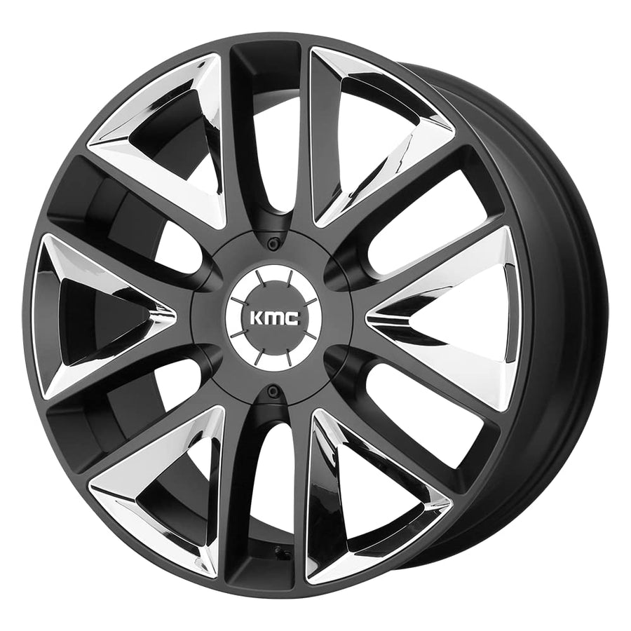 KMC Wheels KM710 20X8.5 6X135/5.5 CHR S-BLK INS 38MM - KM71028566738