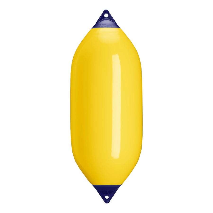 F-11 Standard Polyform Boat Fender Blue Ropehold - Yellow