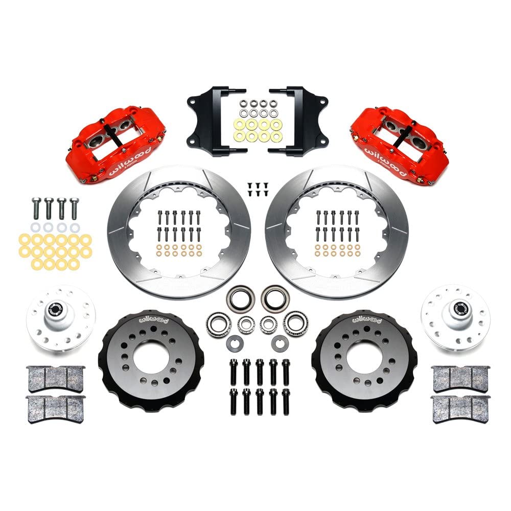 Front Hub Kit FNSL6R, 12.88", Red