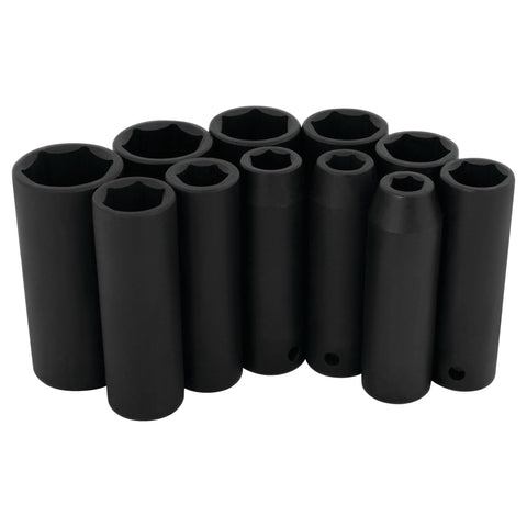 M590DB Performance Tool 11pc 1/2-Inch Drive SAE Deep Wall Impact Socket