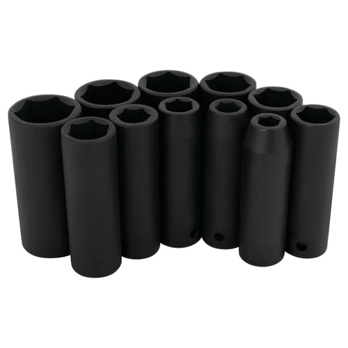 M590DB Performance Tool 11pc 1/2-Inch Drive SAE Deep Wall Impact Socket