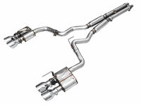 S650 AWE Quad Tip Mustang GT Exhaust Suite
